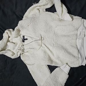 Cozy White Sherpa Jacket